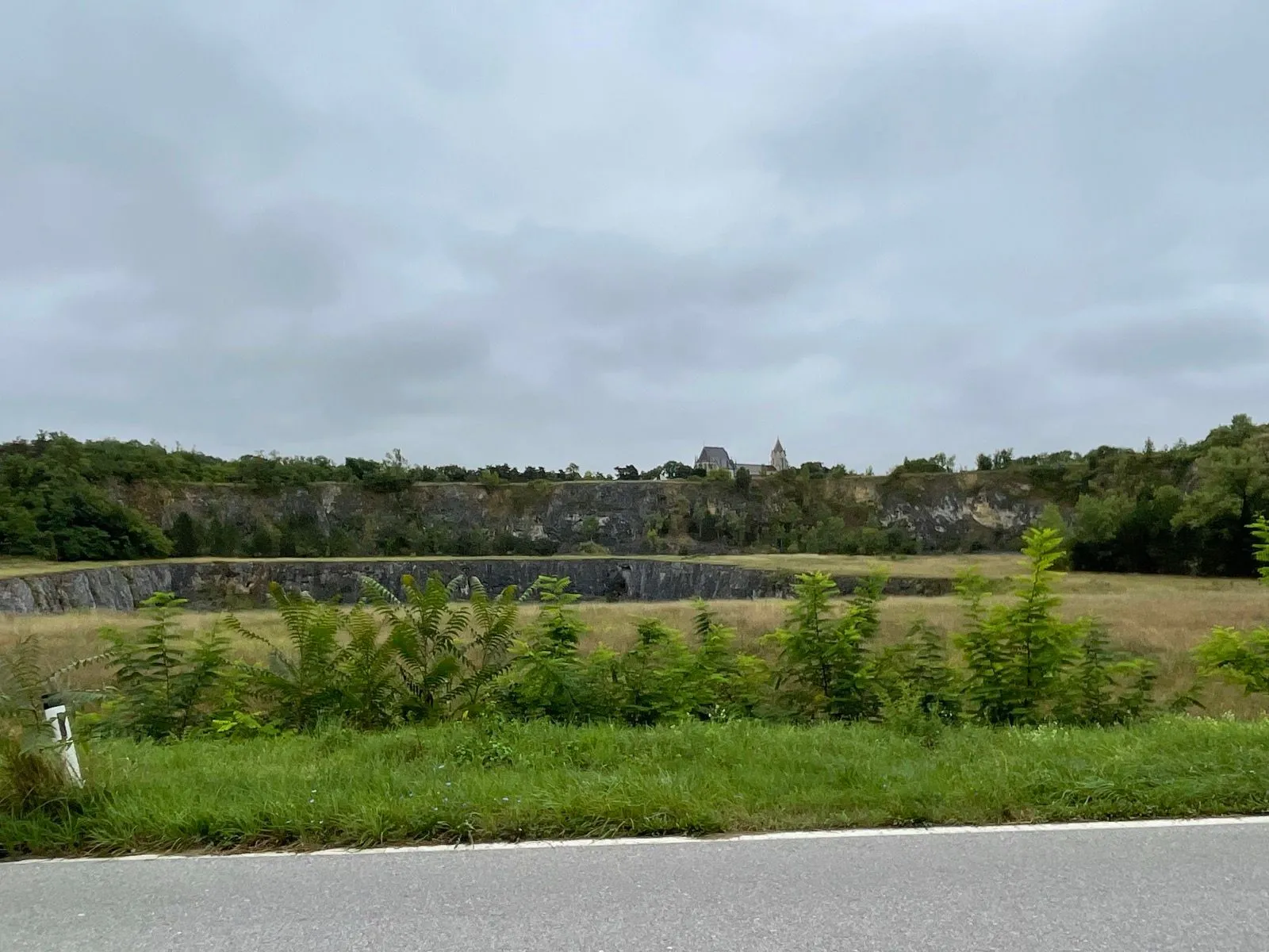 Kostol na kopci v Bad Deutsch Altenburg