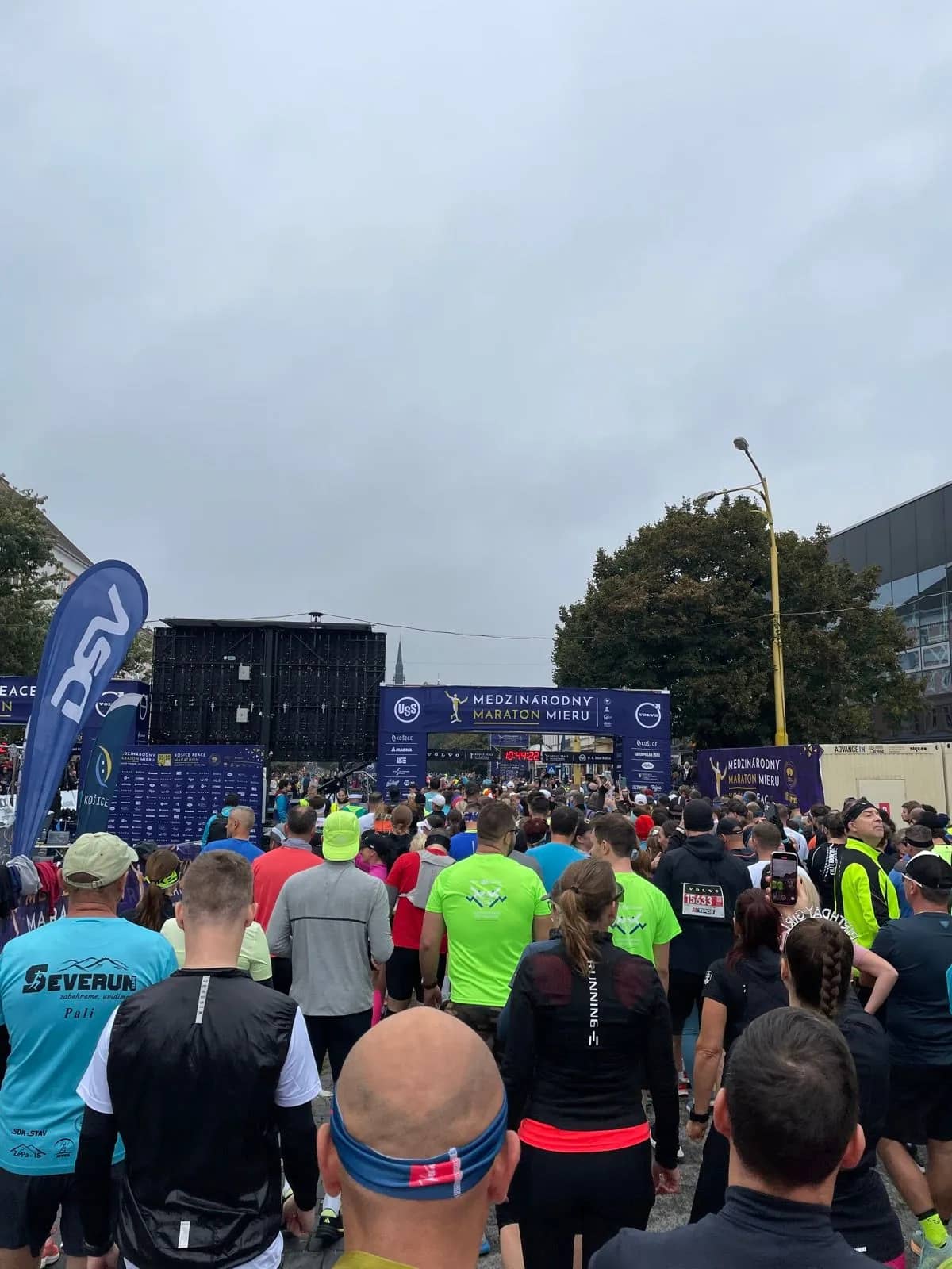 Start maratónu