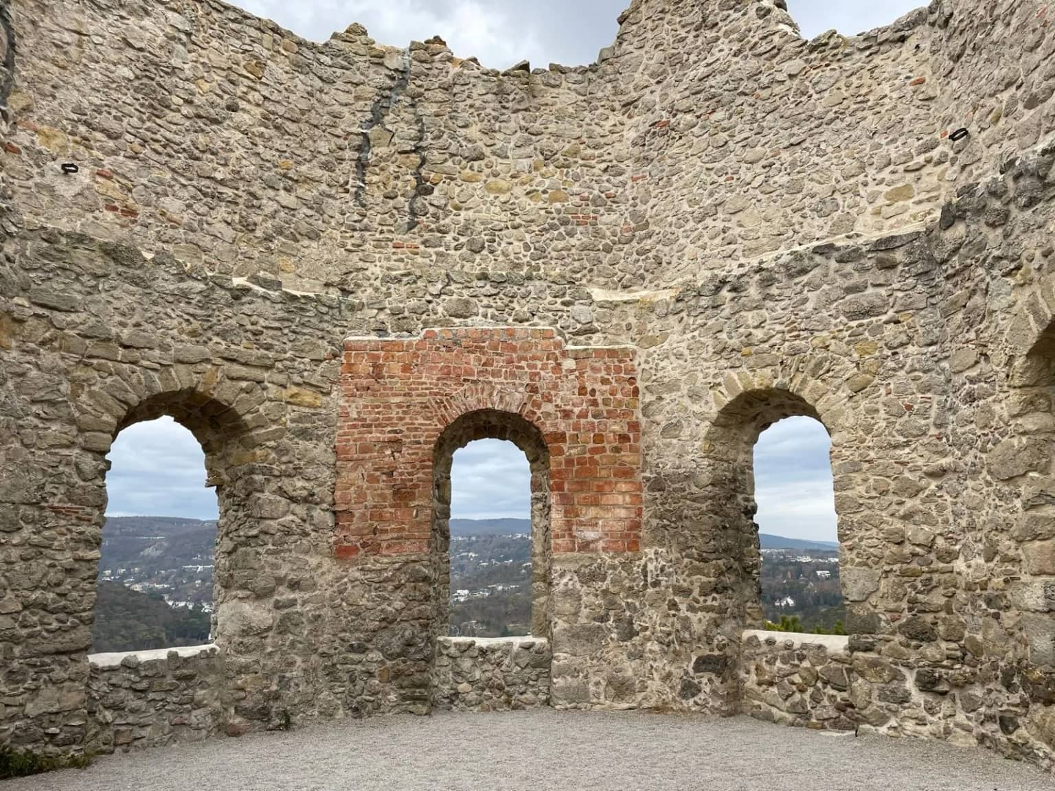 Ruina hradu v Mödlingu