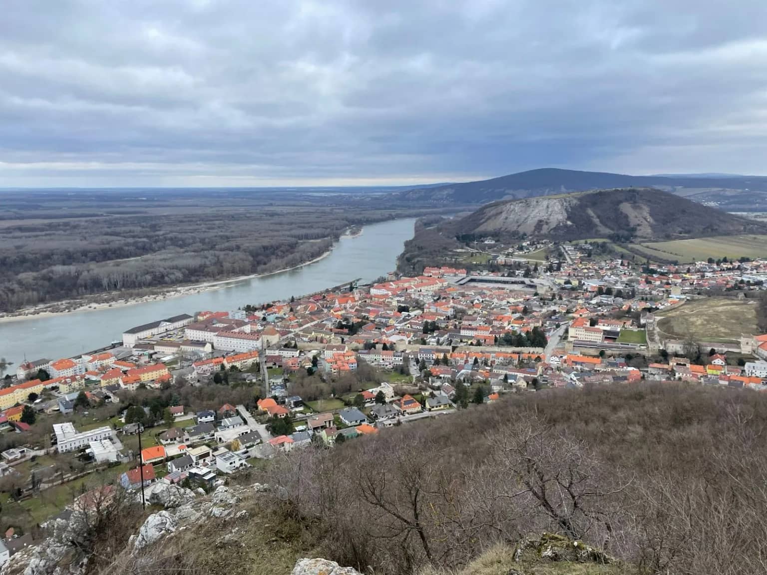 Výhľad z Hainburgblick