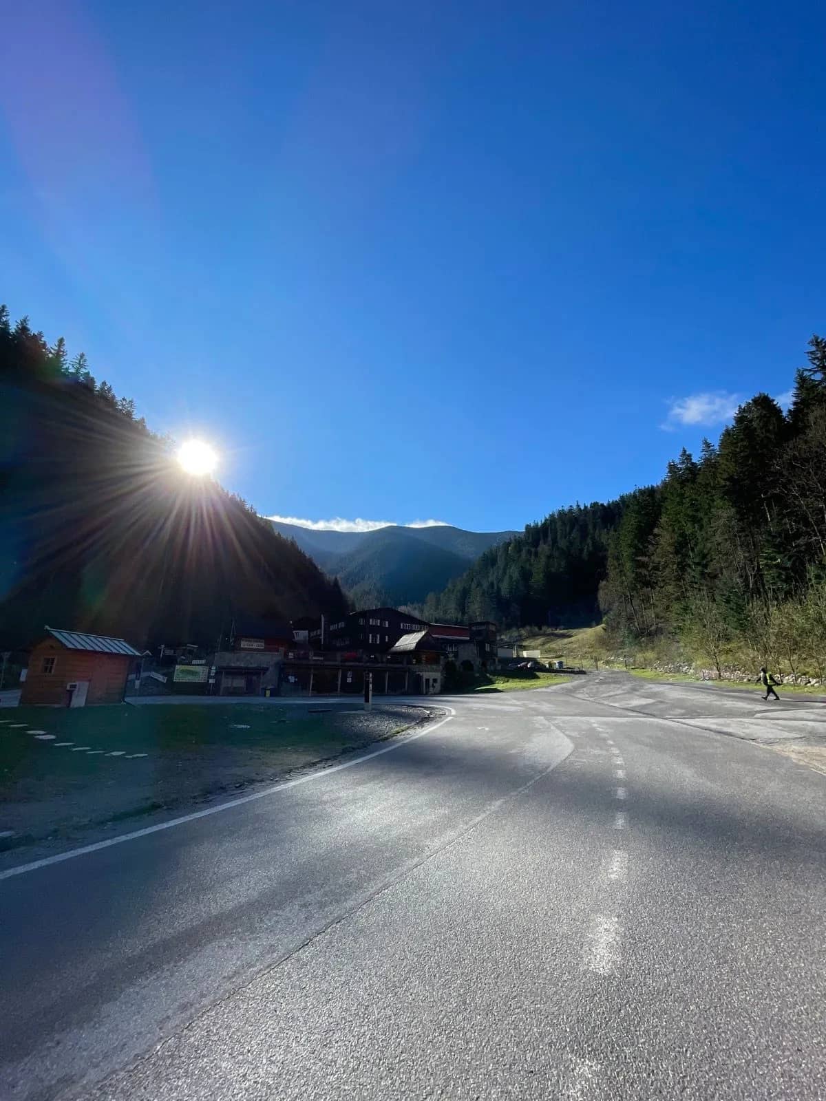 Výhľad z chaty Vrátna