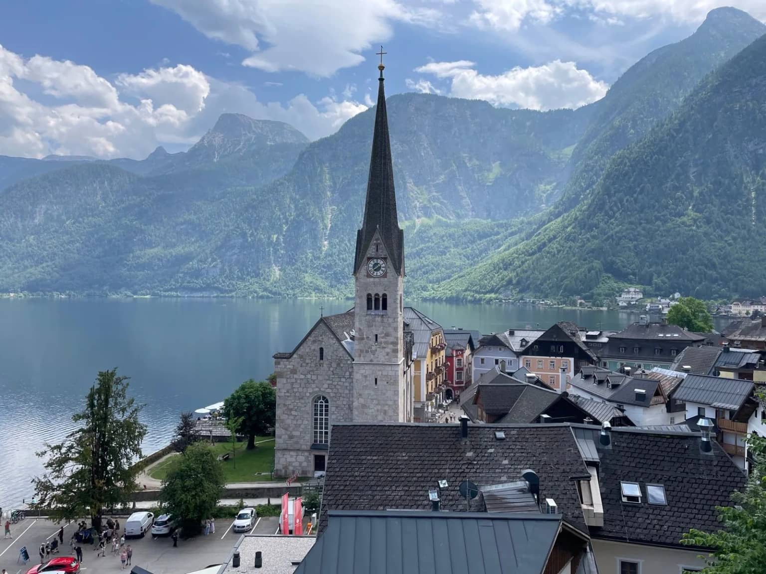 Krásne uličky Hallstatt