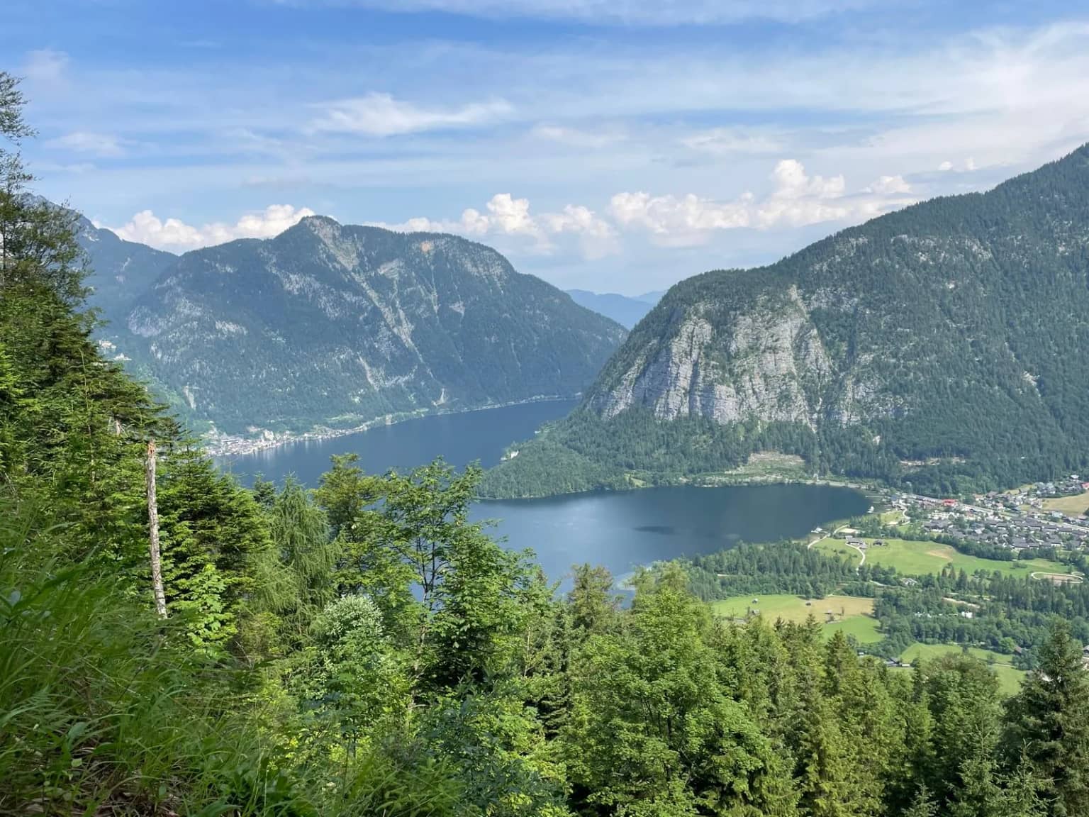 Prvý pohľad na Hallstatt