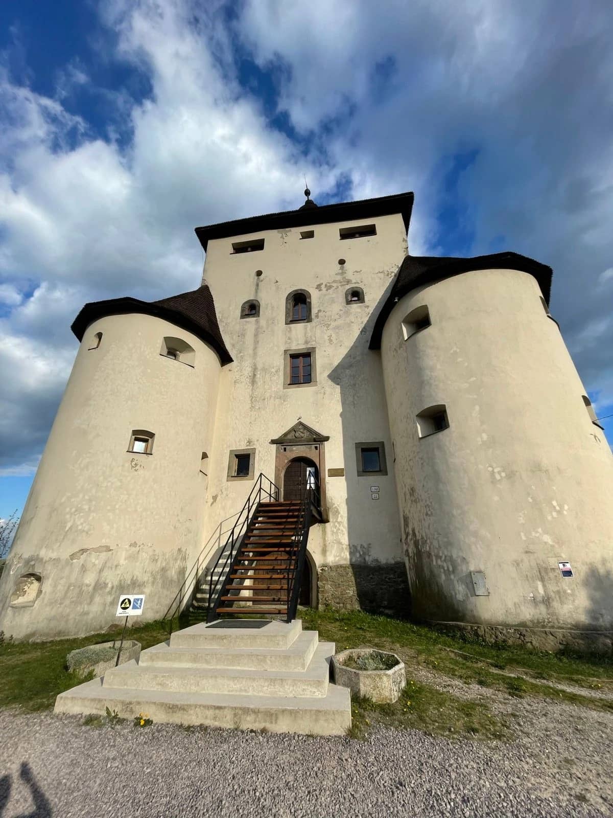 Starý zámok z trasy