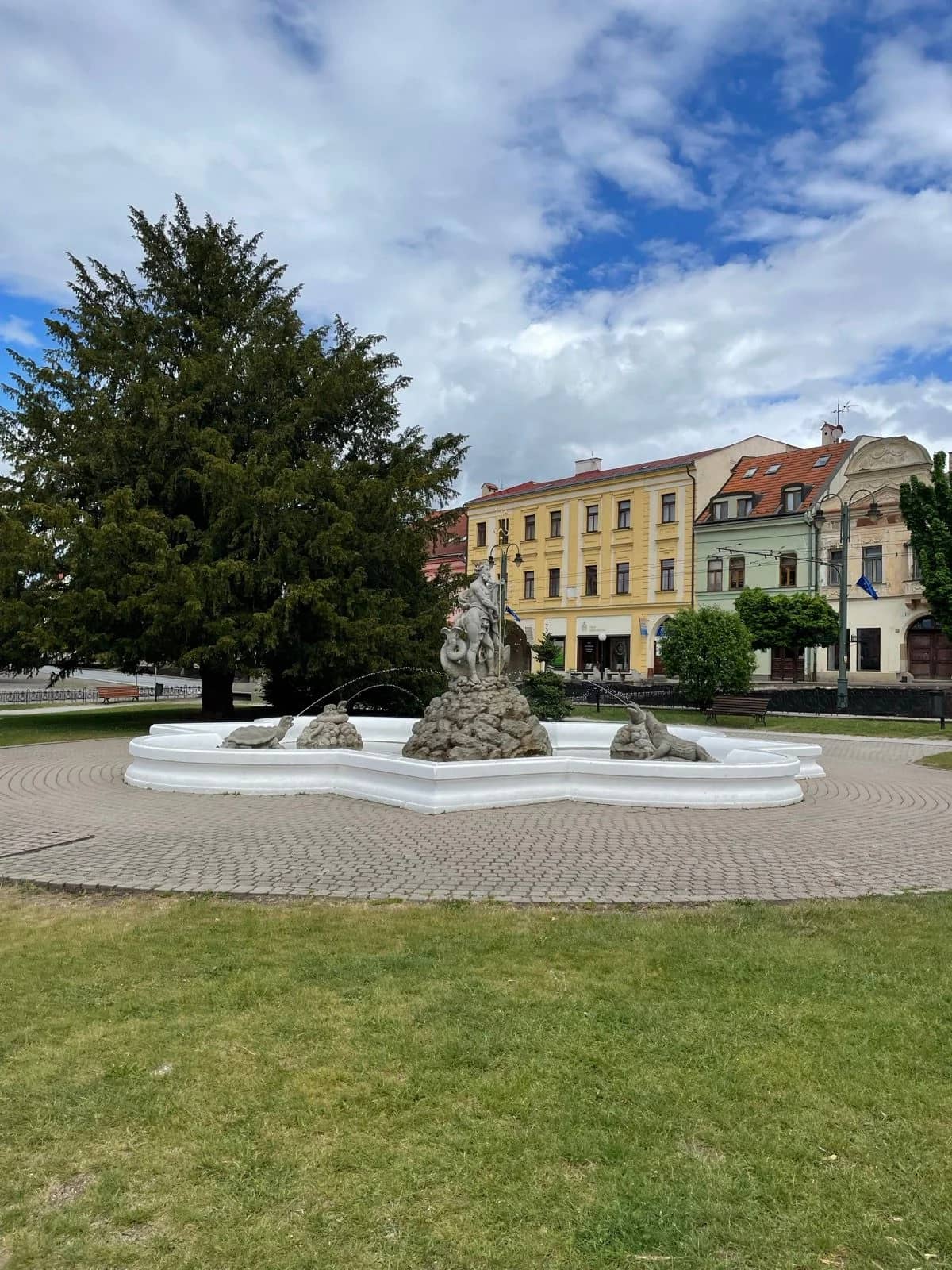 Fontána v centre