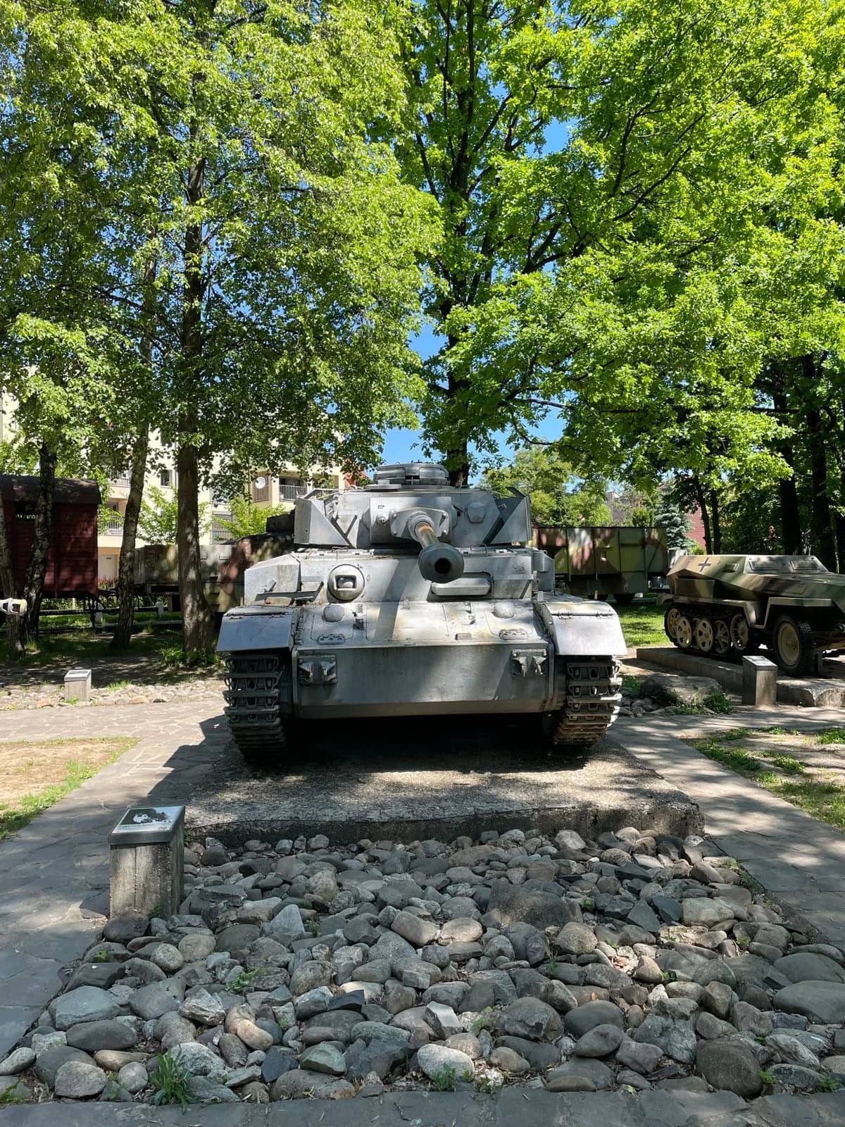 Tank v skanzene