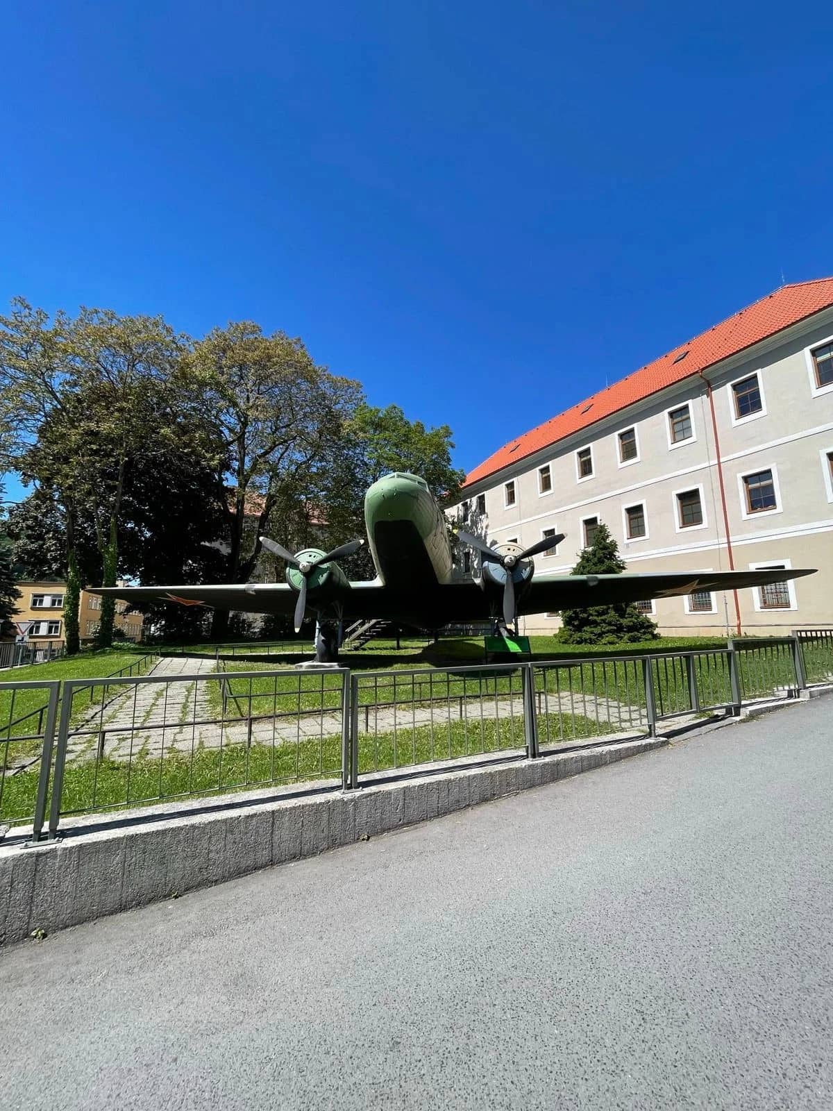 Lietadlo v skanzene