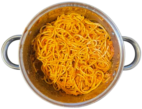 spagety s mletym masom