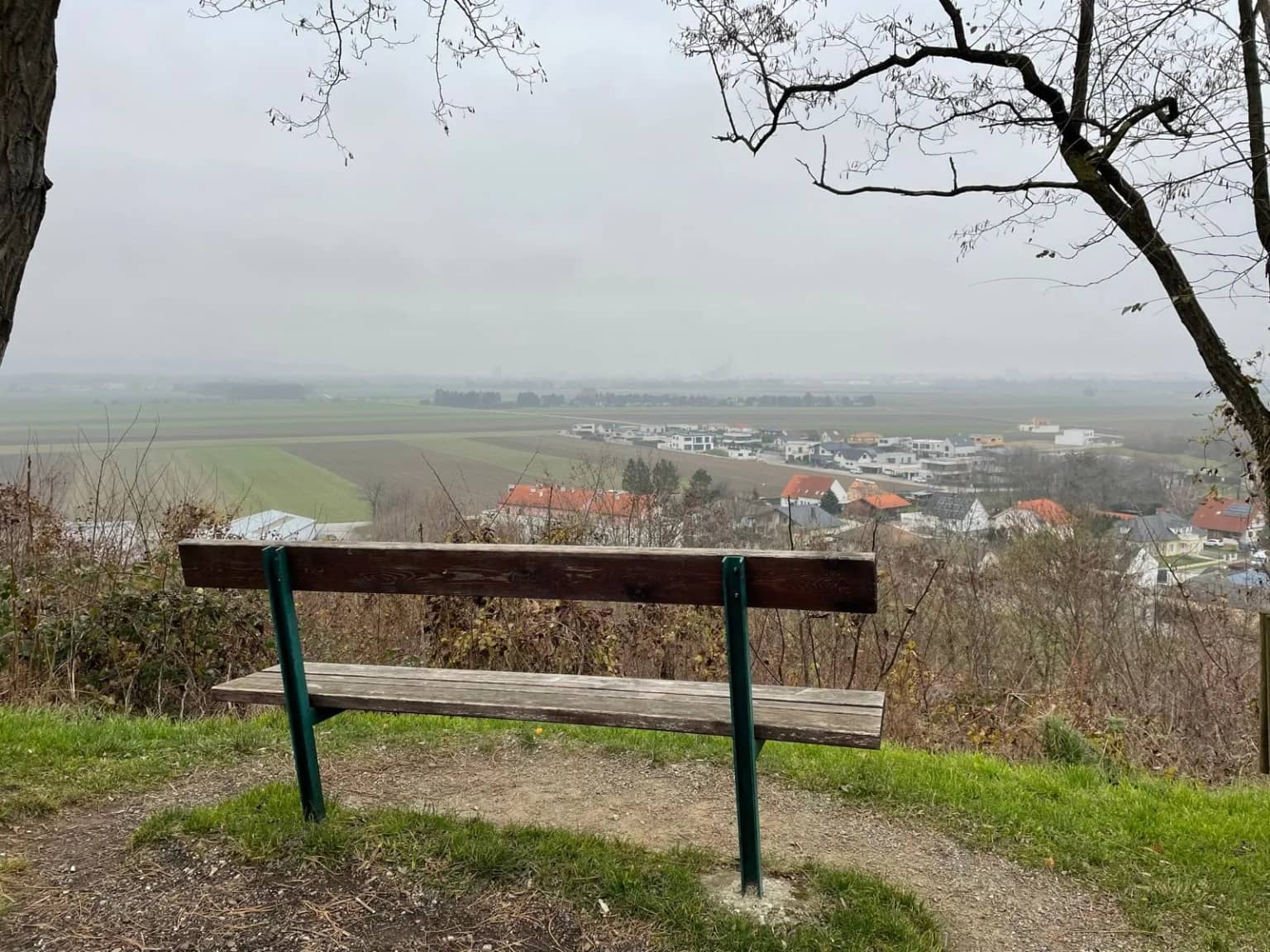 Lavička s výhľadom