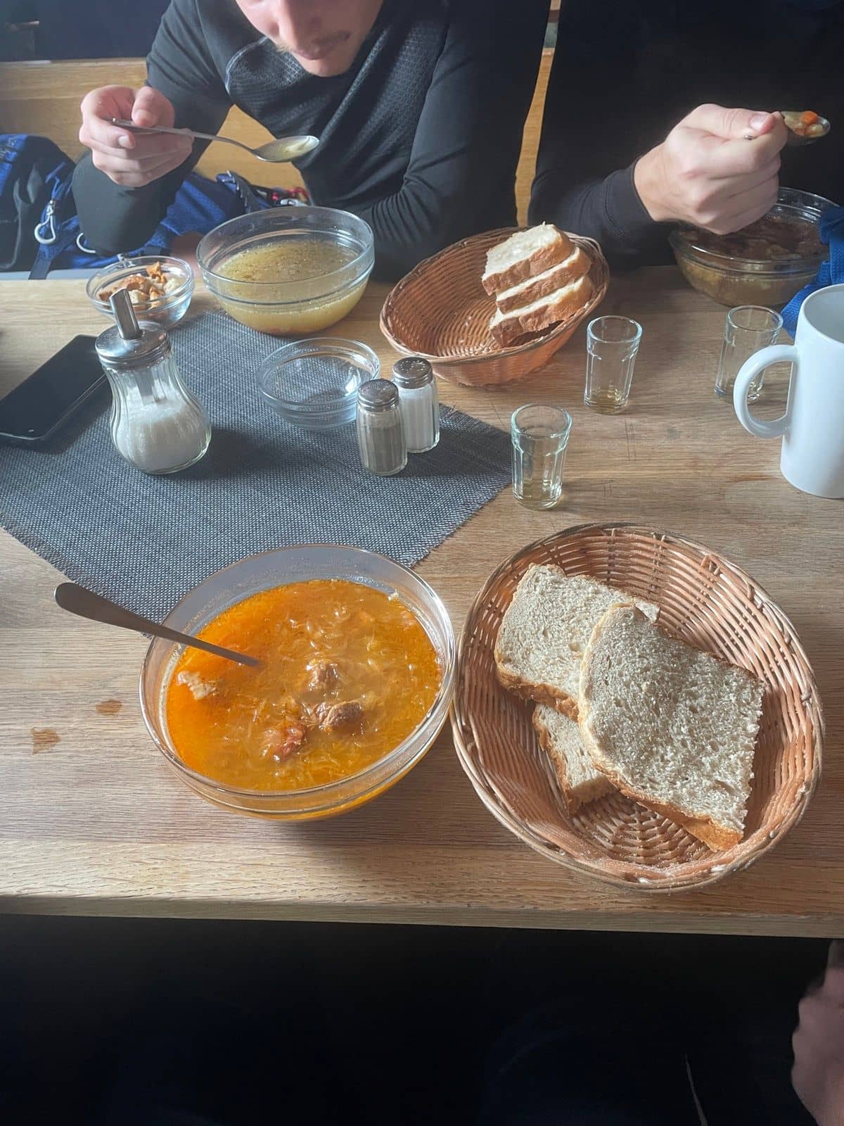 Občerstvenie na chate