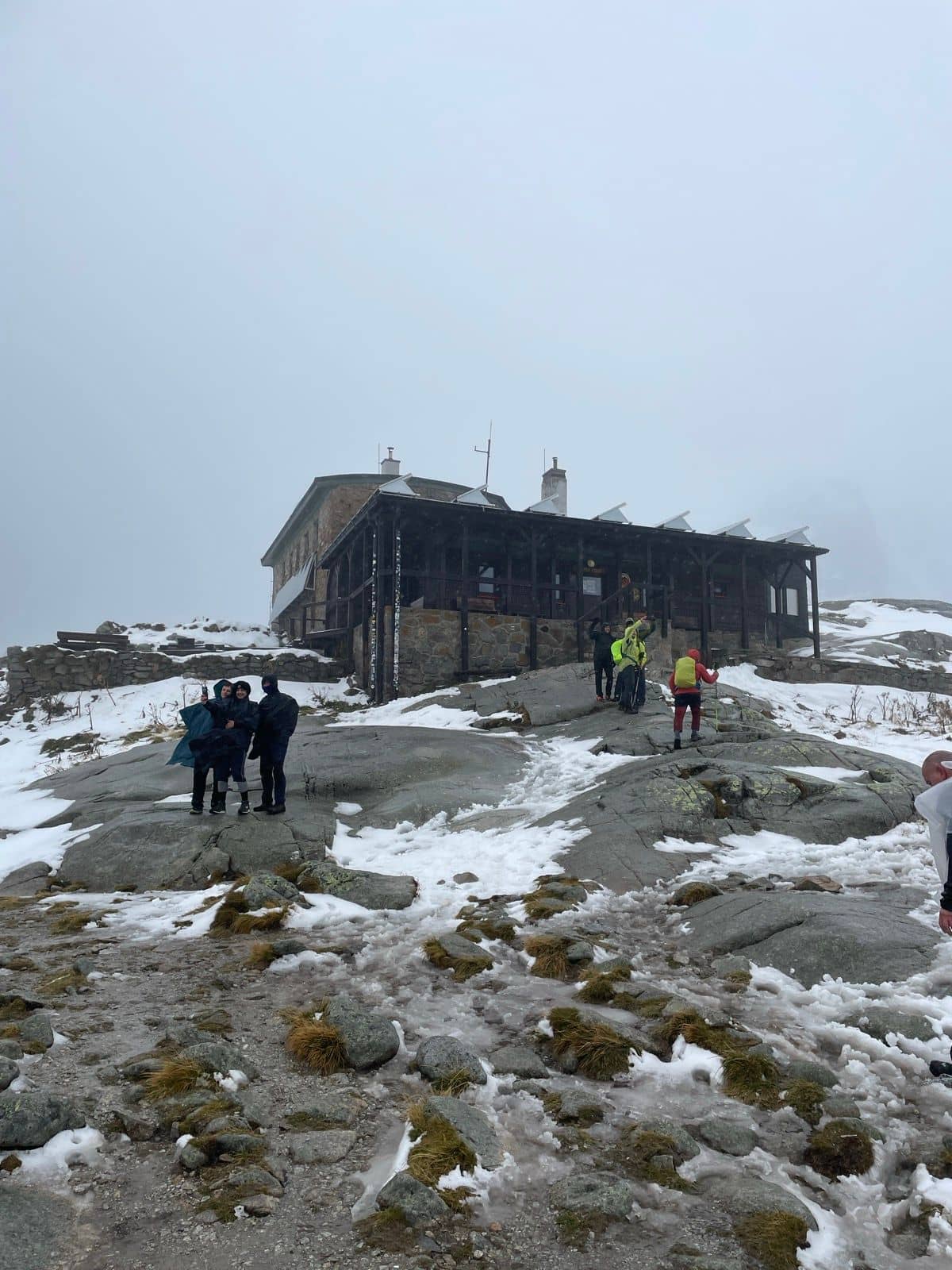 Téryho chata v hmle