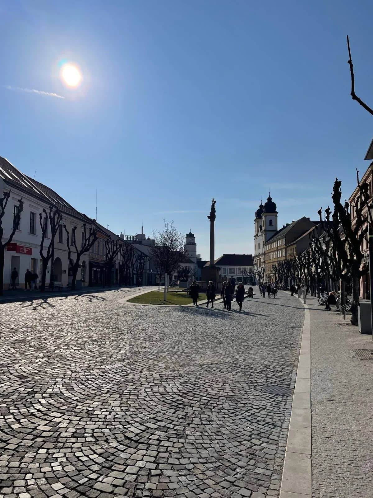 Námestie v Trenčíne