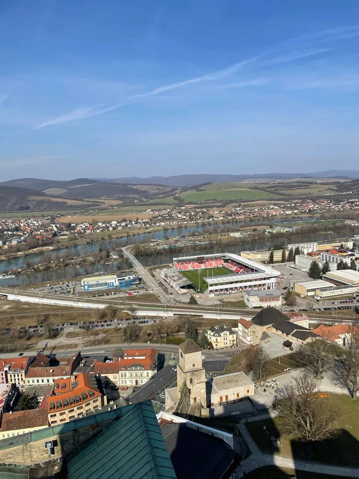 Výhľad na Trenčín