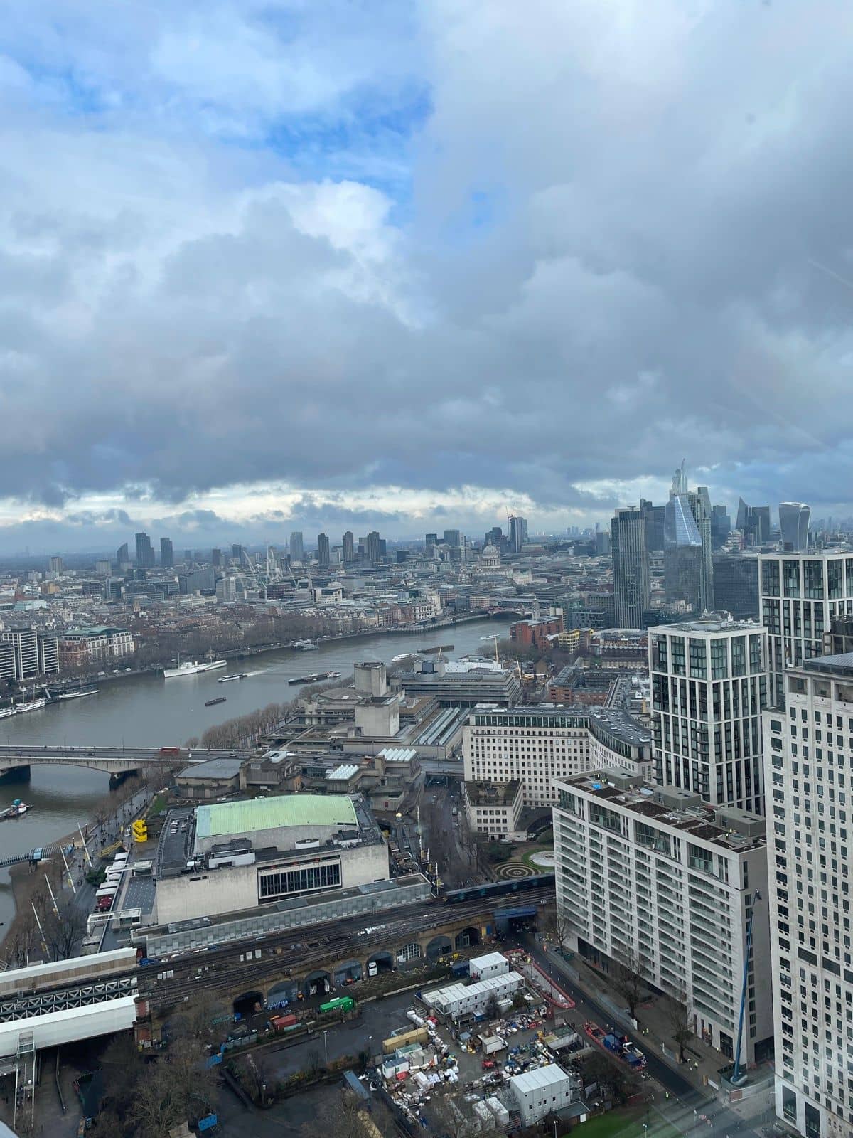 Výhľad z Londýnskeho oka