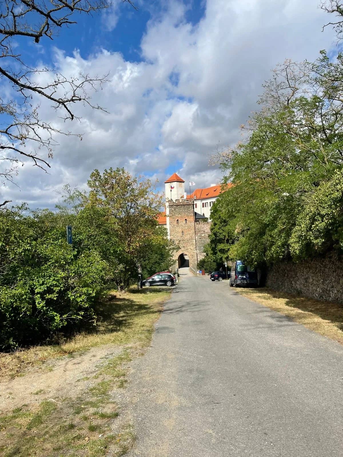 Vstupná brána hradu Bítov