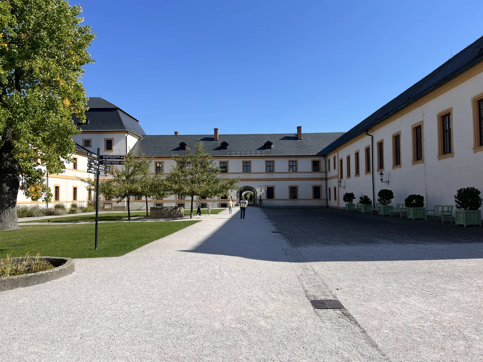 Nádvorie Hospitalu Kuks
