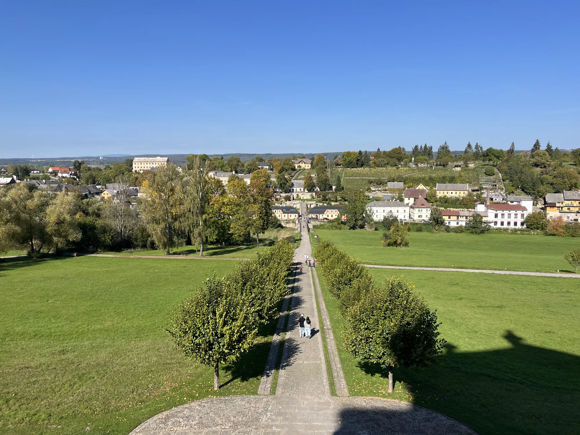 Výhľad z balkónika