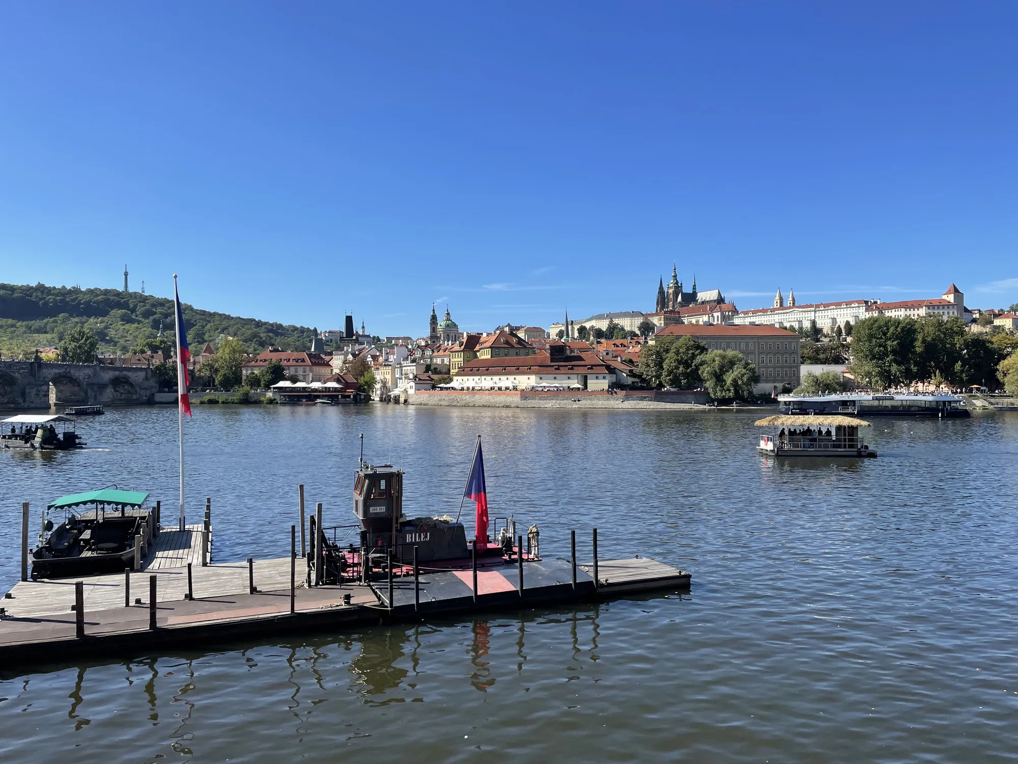 Výhľad na Pražský hrad